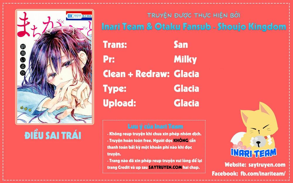 Điều sai trái: Chapter 2