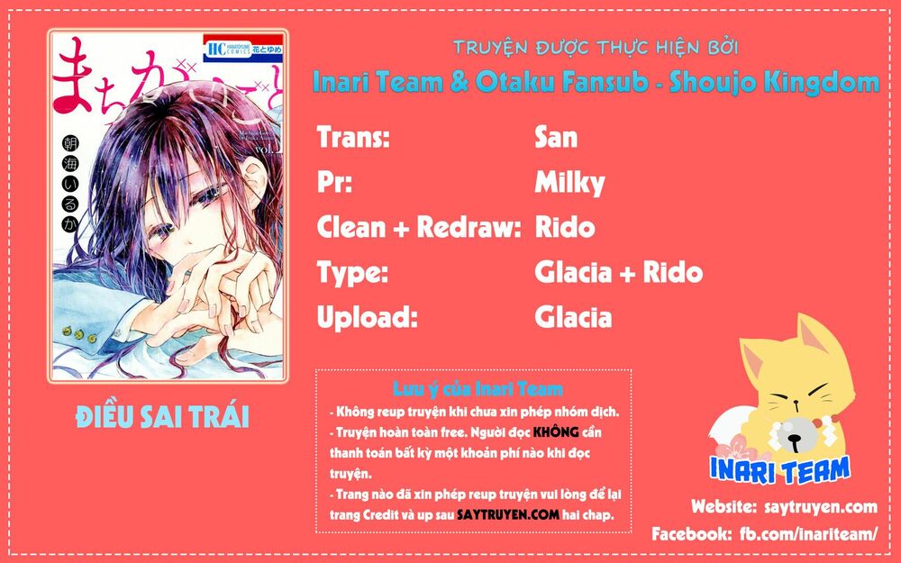 Điều sai trái: Chapter 3