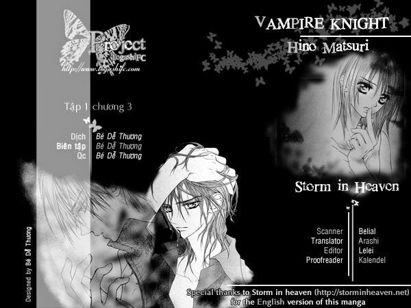 Hiệp sĩ Vampire: Chapter 3