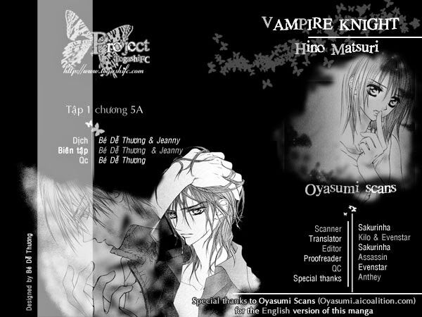 Hiệp sĩ Vampire: Chapter 5