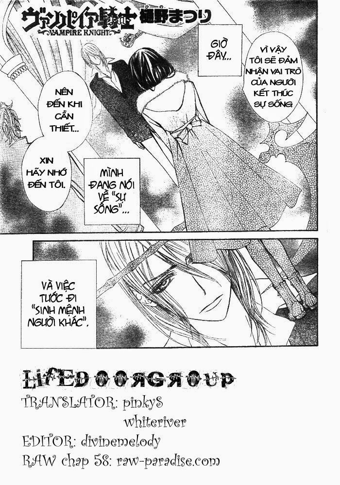 Hiệp sĩ Vampire: Chapter 58