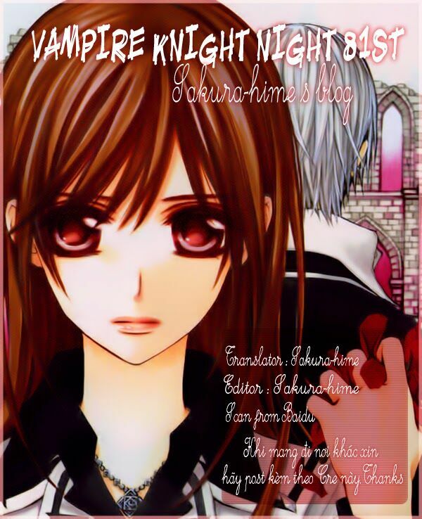 Hiệp sĩ Vampire: Chapter 81