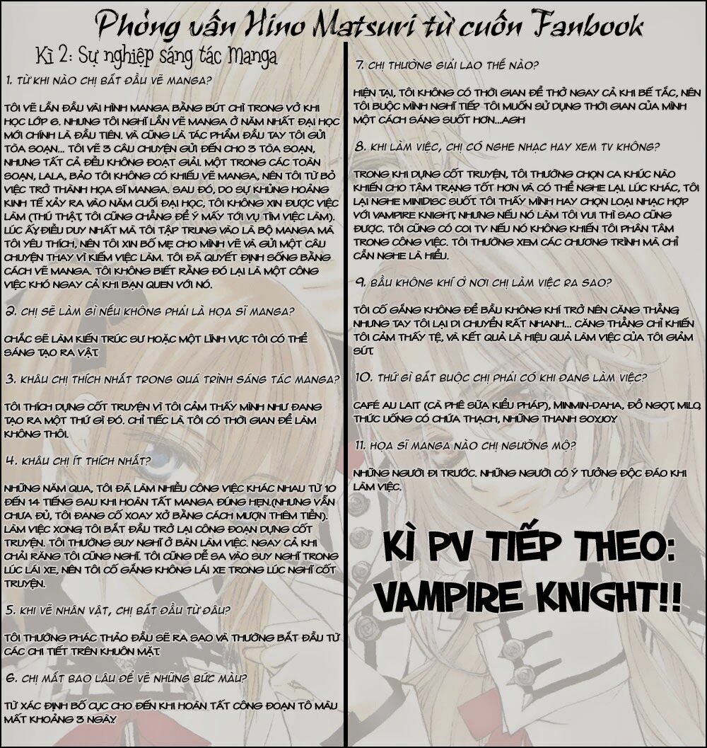 Hiệp sĩ Vampire: Chapter 86