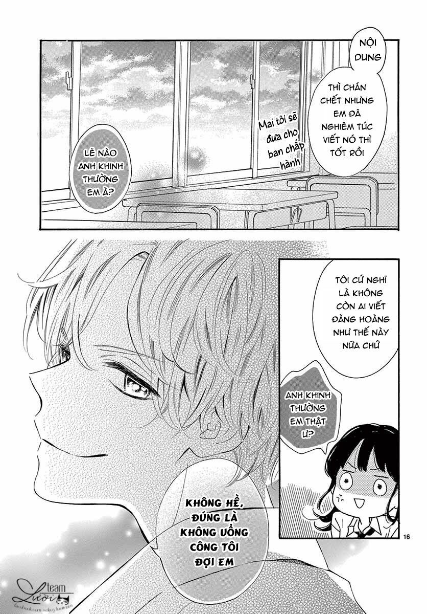 Yakkai na Hatsukoi wa... Senpai to: Chapter 1