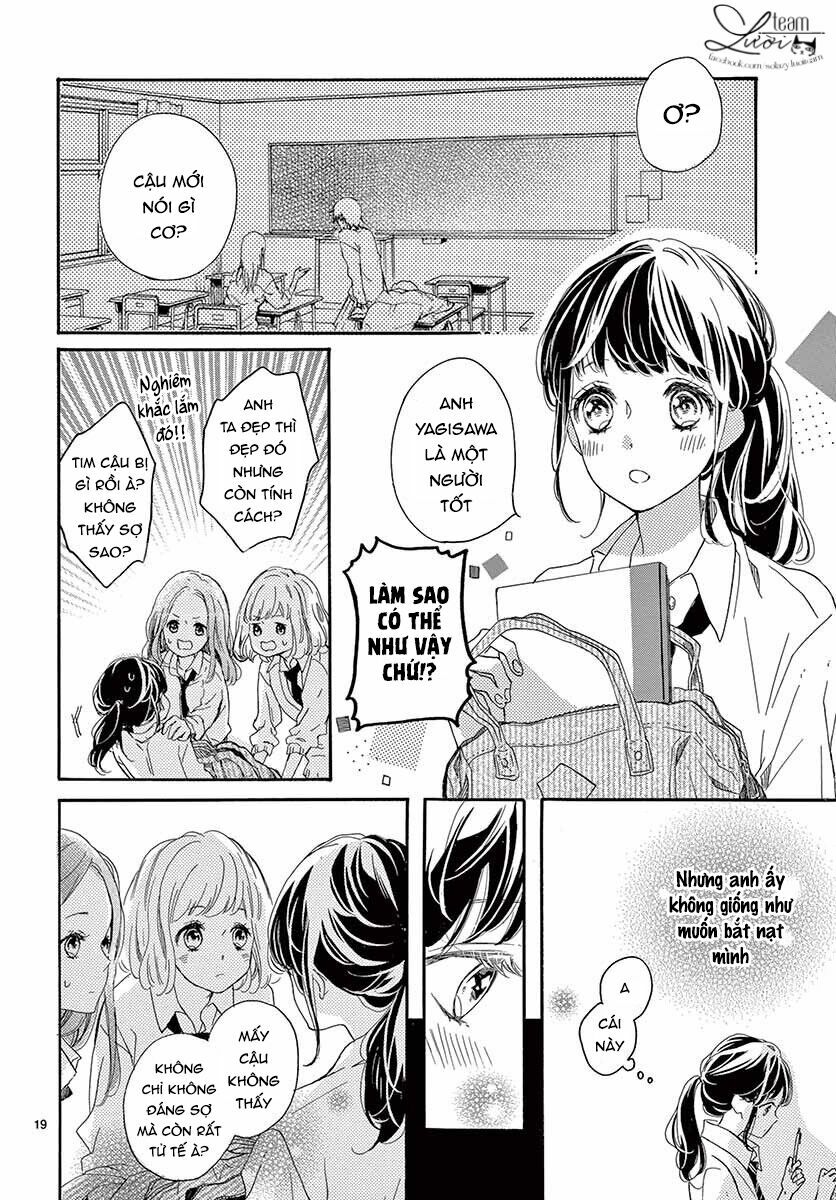 Yakkai na Hatsukoi wa... Senpai to: Chapter 1