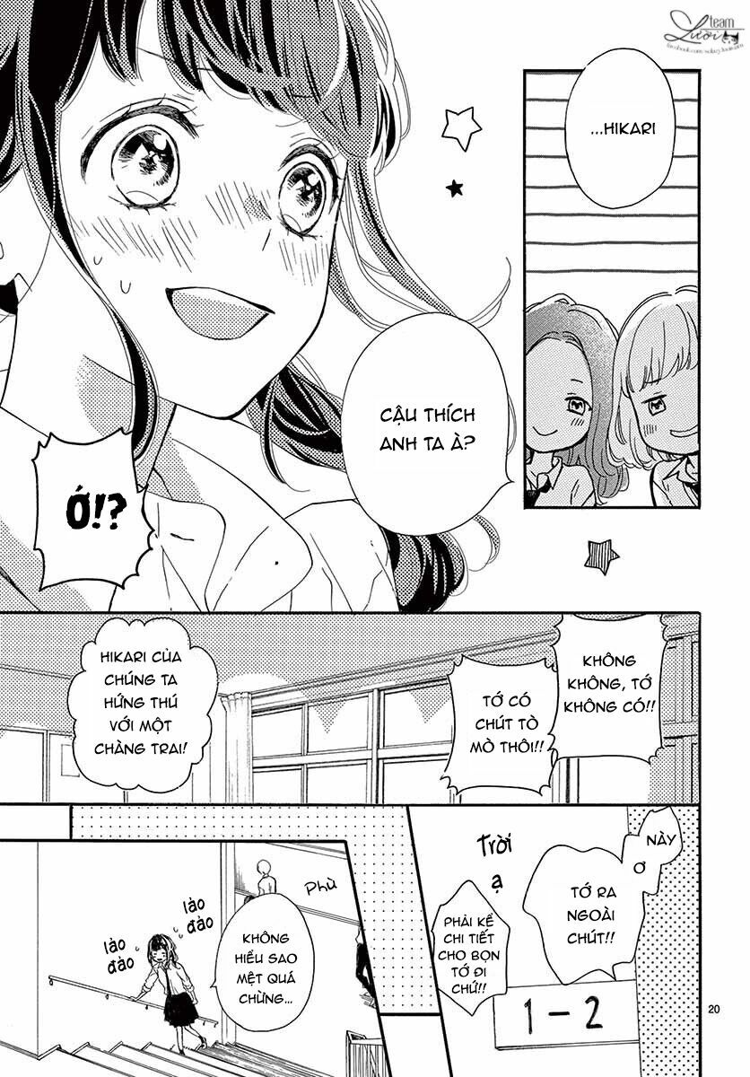 Yakkai na Hatsukoi wa... Senpai to: Chapter 1