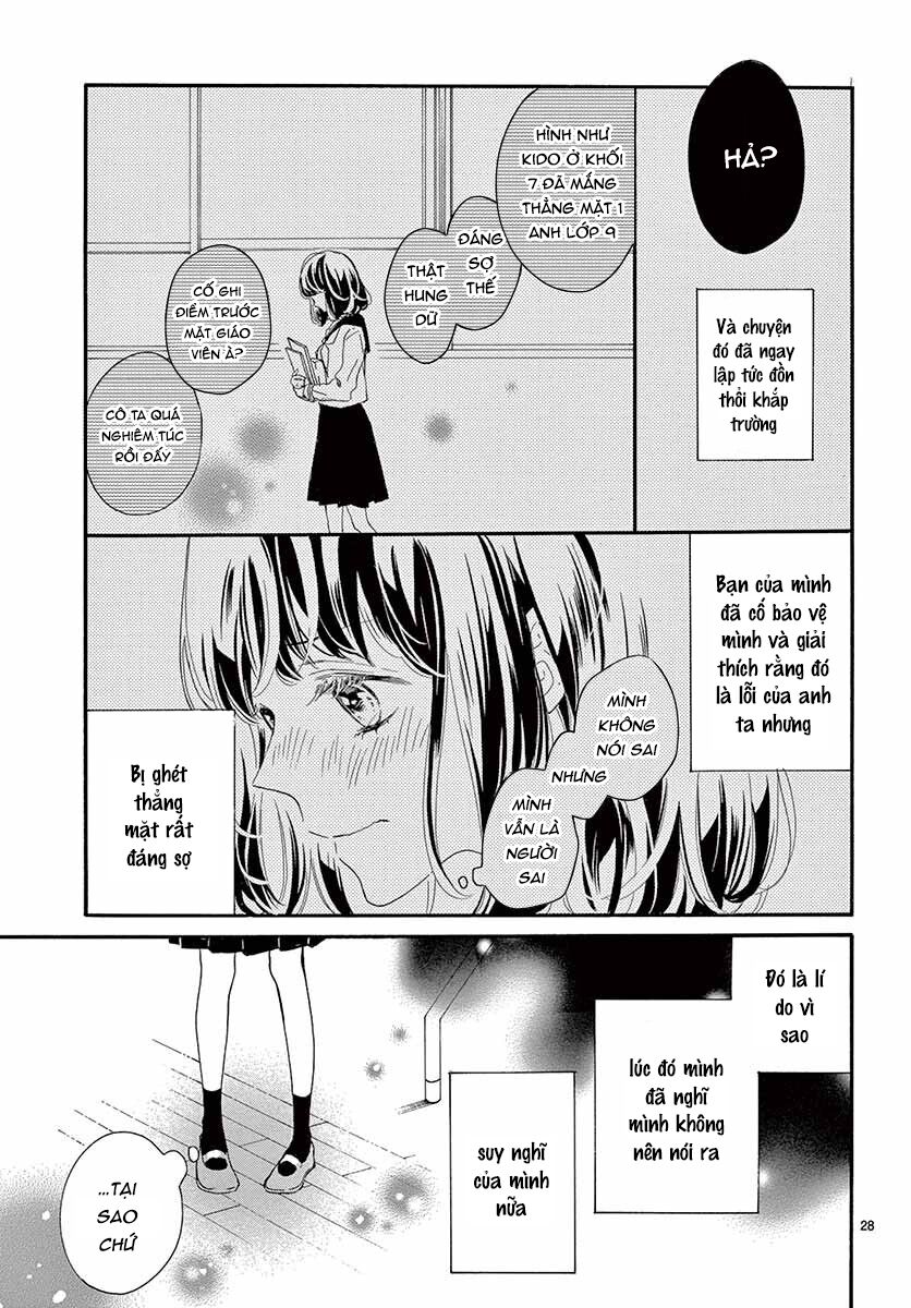Yakkai na Hatsukoi wa... Senpai to: Chapter 1