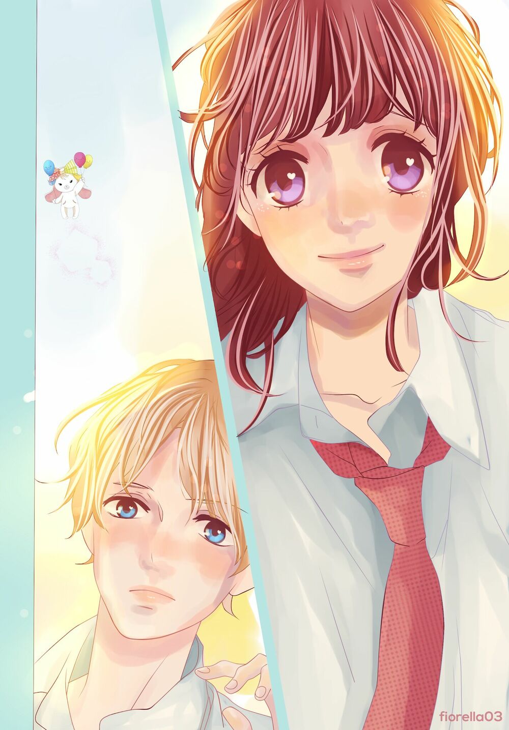 Yakkai na Hatsukoi wa... Senpai to: Chapter 1