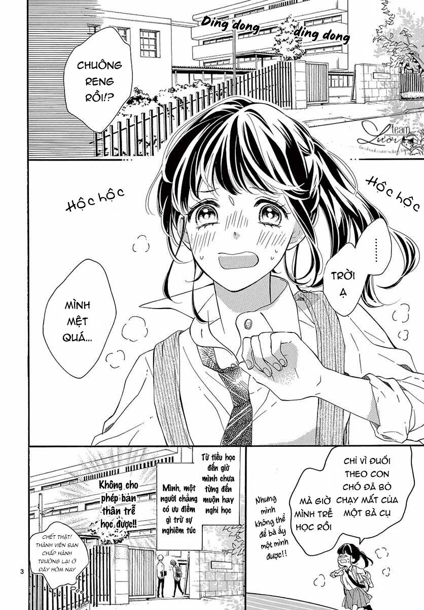 Yakkai na Hatsukoi wa... Senpai to: Chapter 1