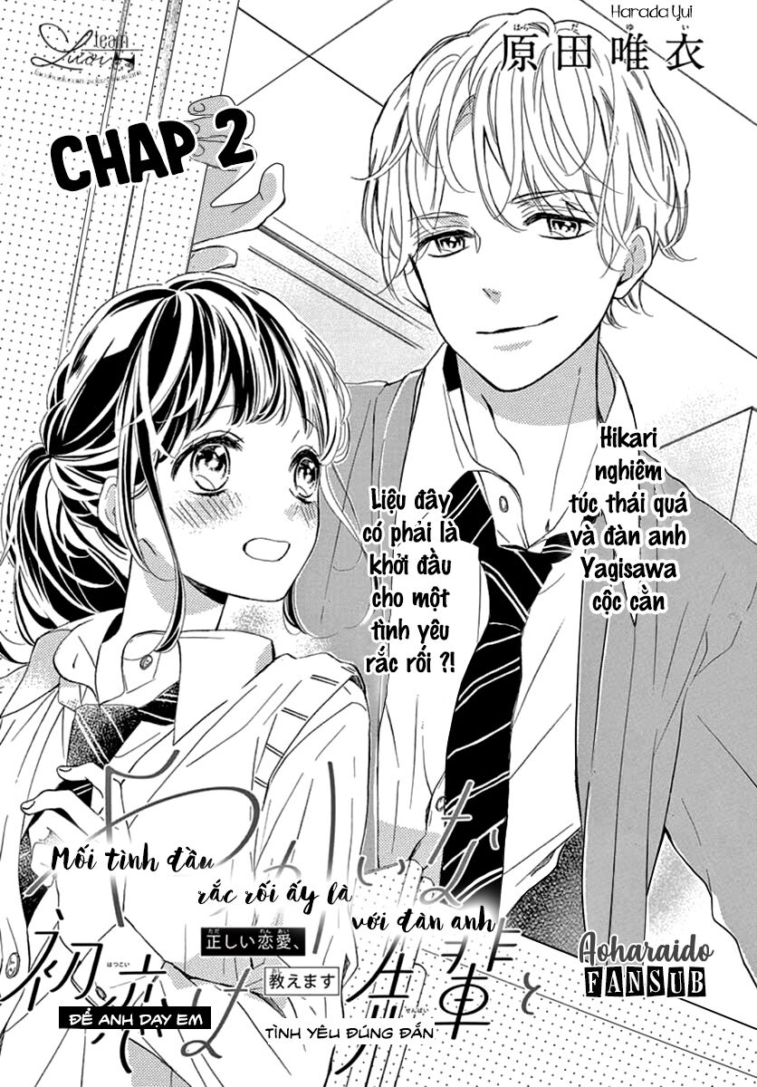 Yakkai na Hatsukoi wa... Senpai to: Chapter 2