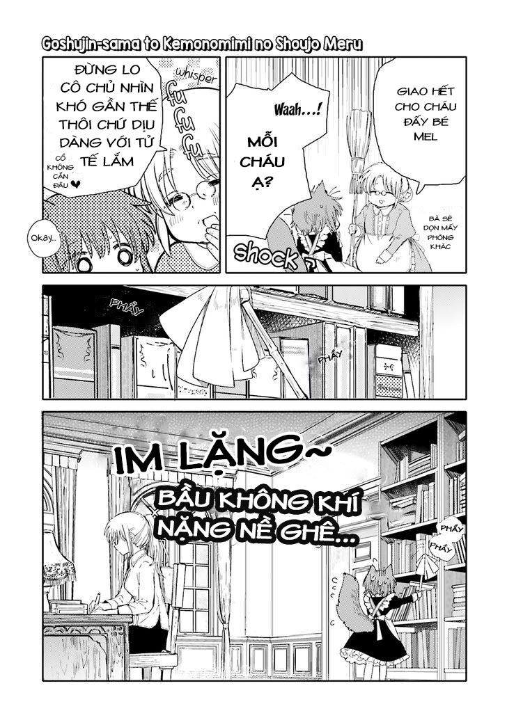 Goshujin-sama to Kemonomimi no Shoujo Meru: Chapter 1: Con bướm vàng