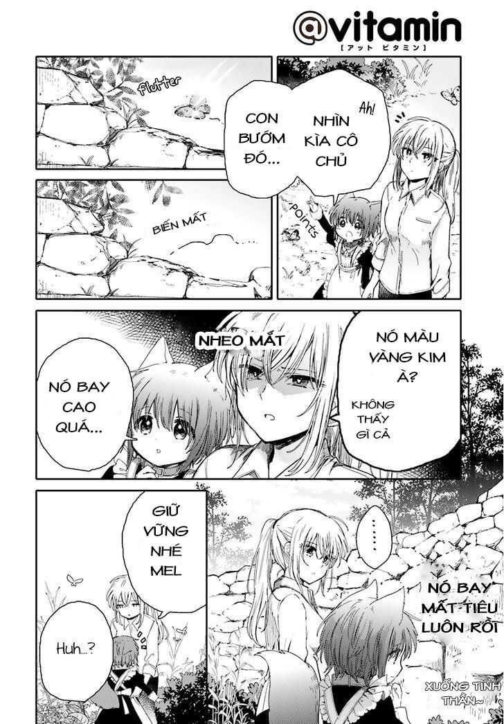 Goshujin-sama to Kemonomimi no Shoujo Meru: Chapter 1: Con bướm vàng