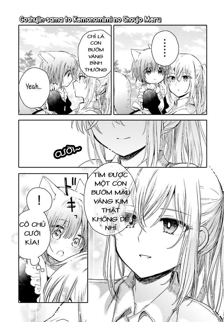 Goshujin-sama to Kemonomimi no Shoujo Meru: Chapter 1: Con bướm vàng