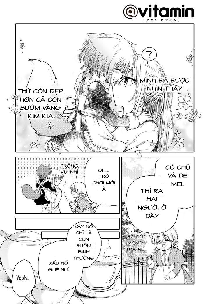 Goshujin-sama to Kemonomimi no Shoujo Meru: Chapter 1: Con bướm vàng