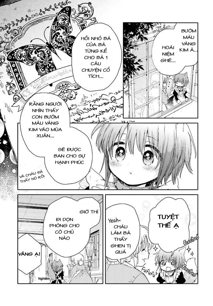 Goshujin-sama to Kemonomimi no Shoujo Meru: Chapter 1: Con bướm vàng
