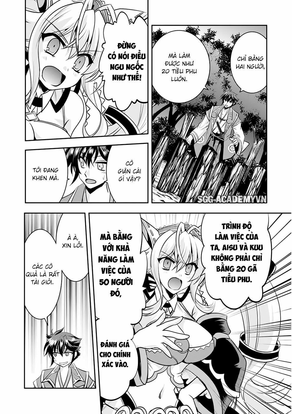 Lạc vào thế giới Phù Thủy: Chapter 11