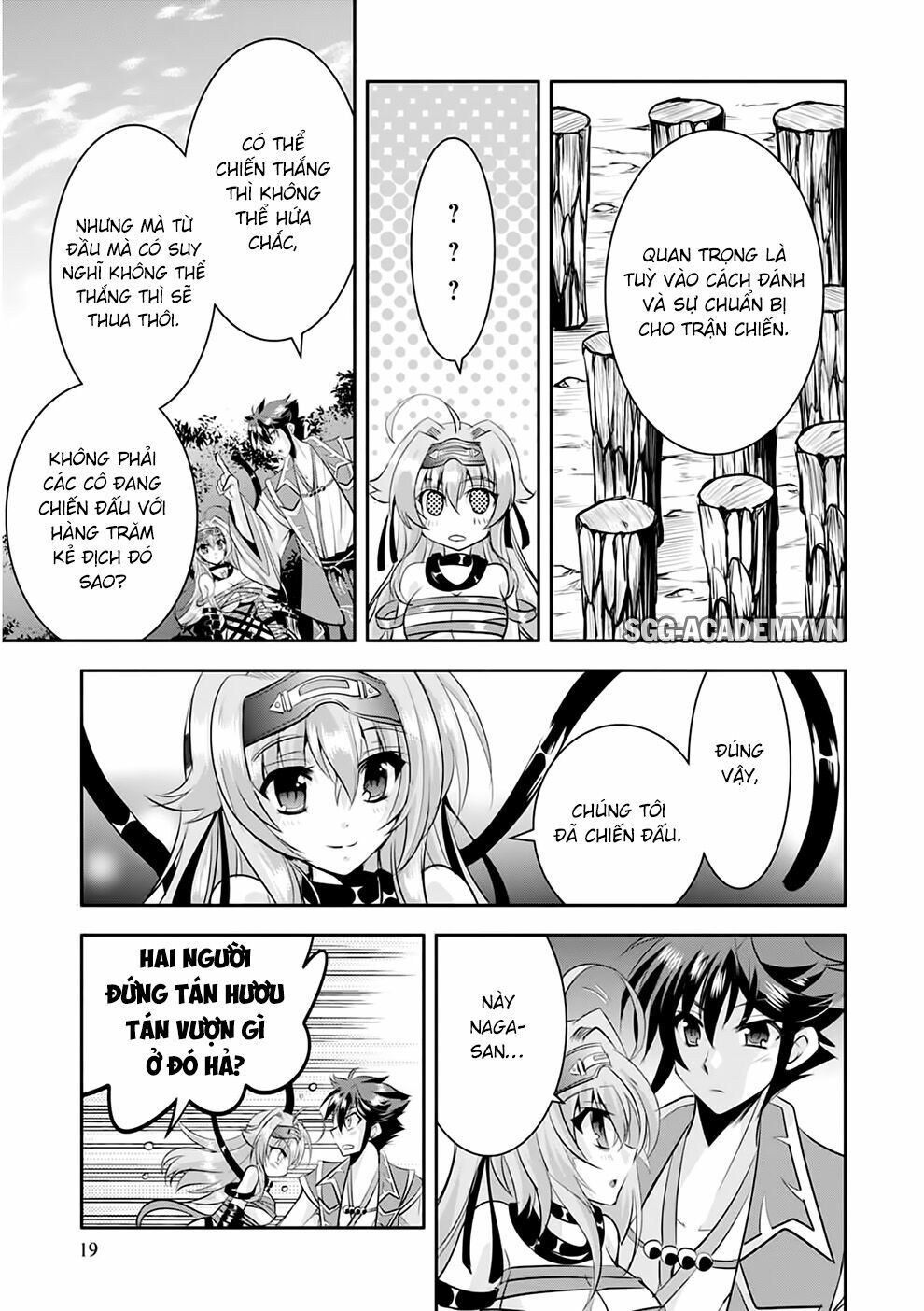 Lạc vào thế giới Phù Thủy: Chapter 11