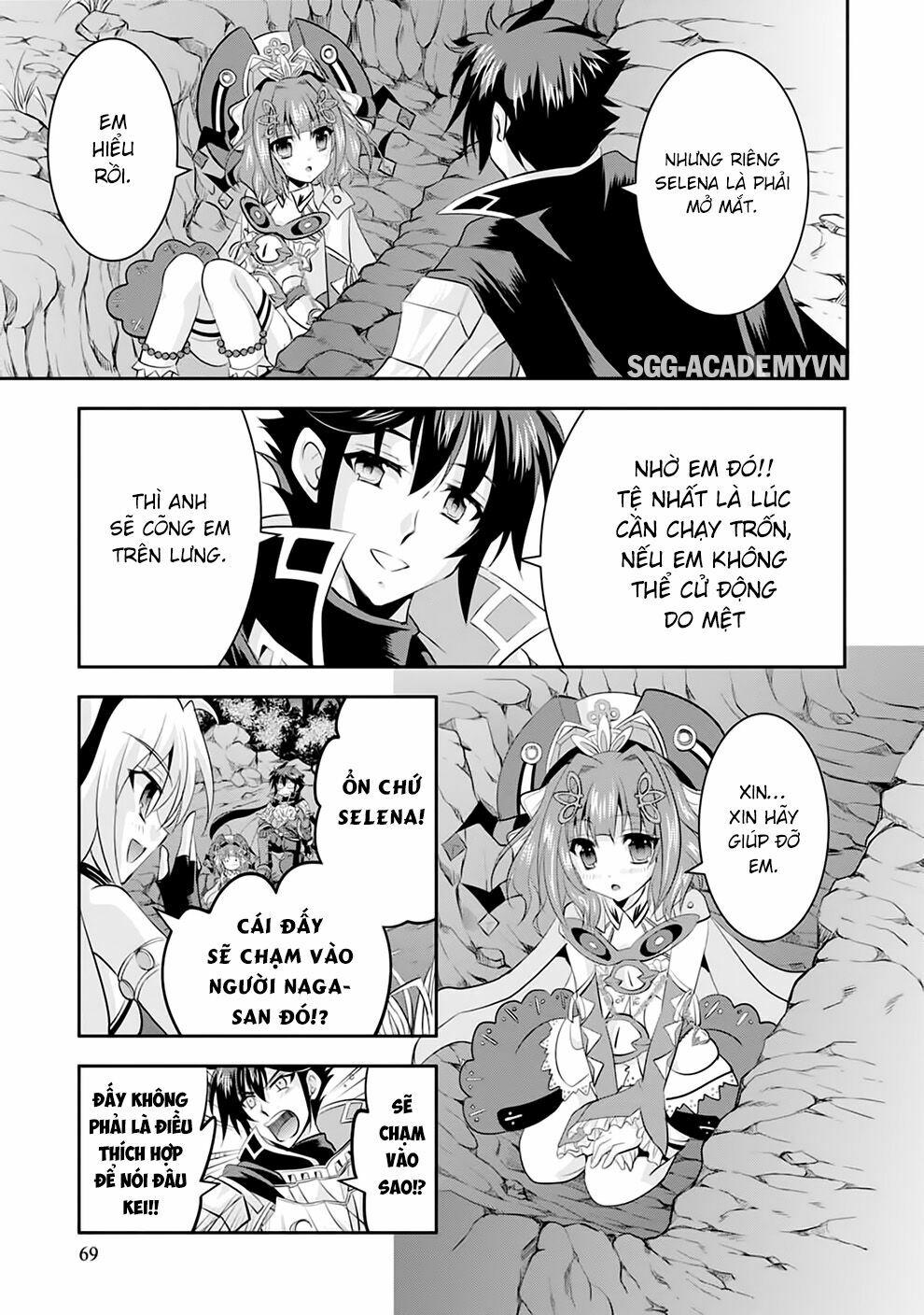 Lạc vào thế giới Phù Thủy: Chapter 13