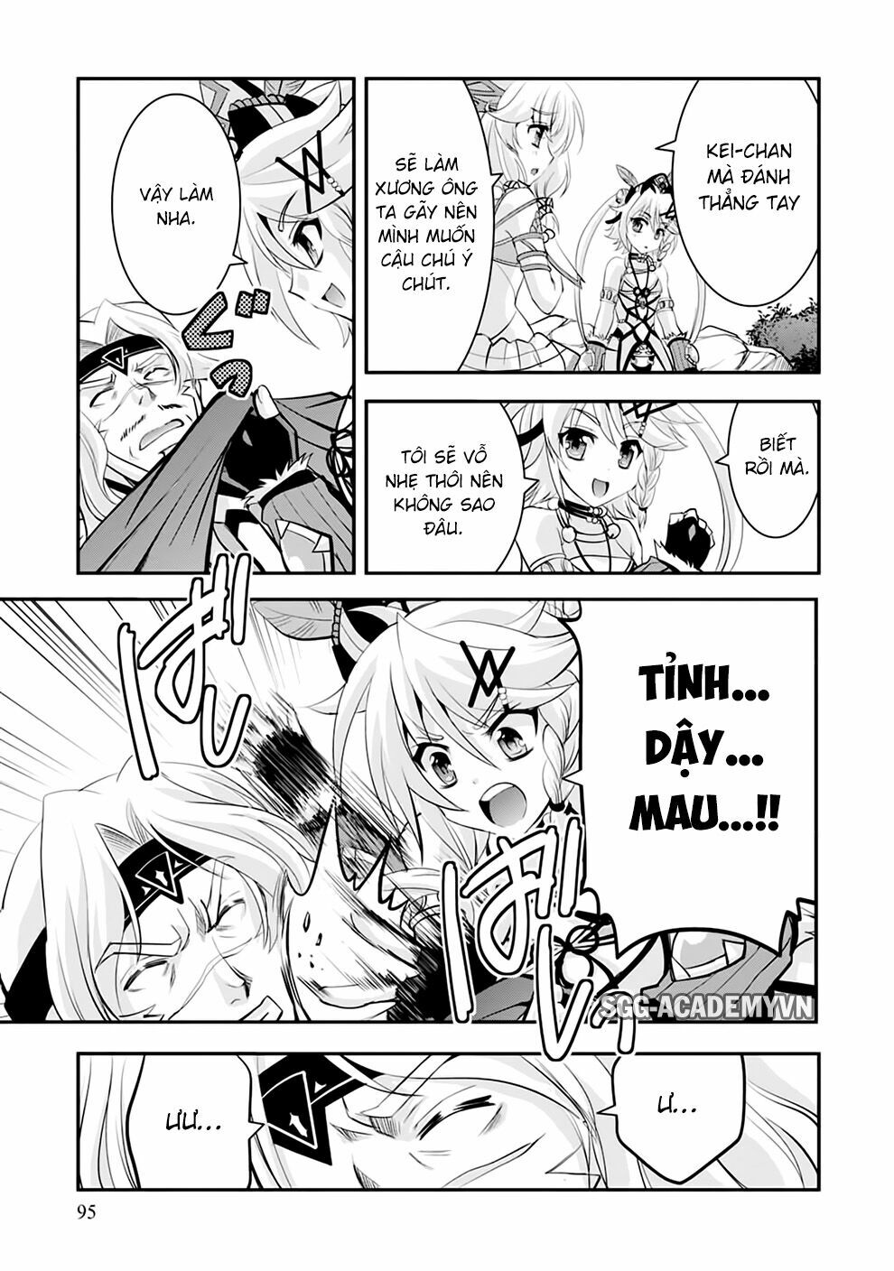 Lạc vào thế giới Phù Thủy: Chapter 18