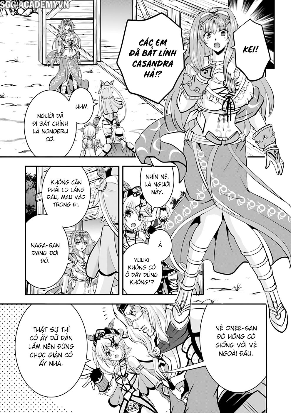 Lạc vào thế giới Phù Thủy: Chapter 19