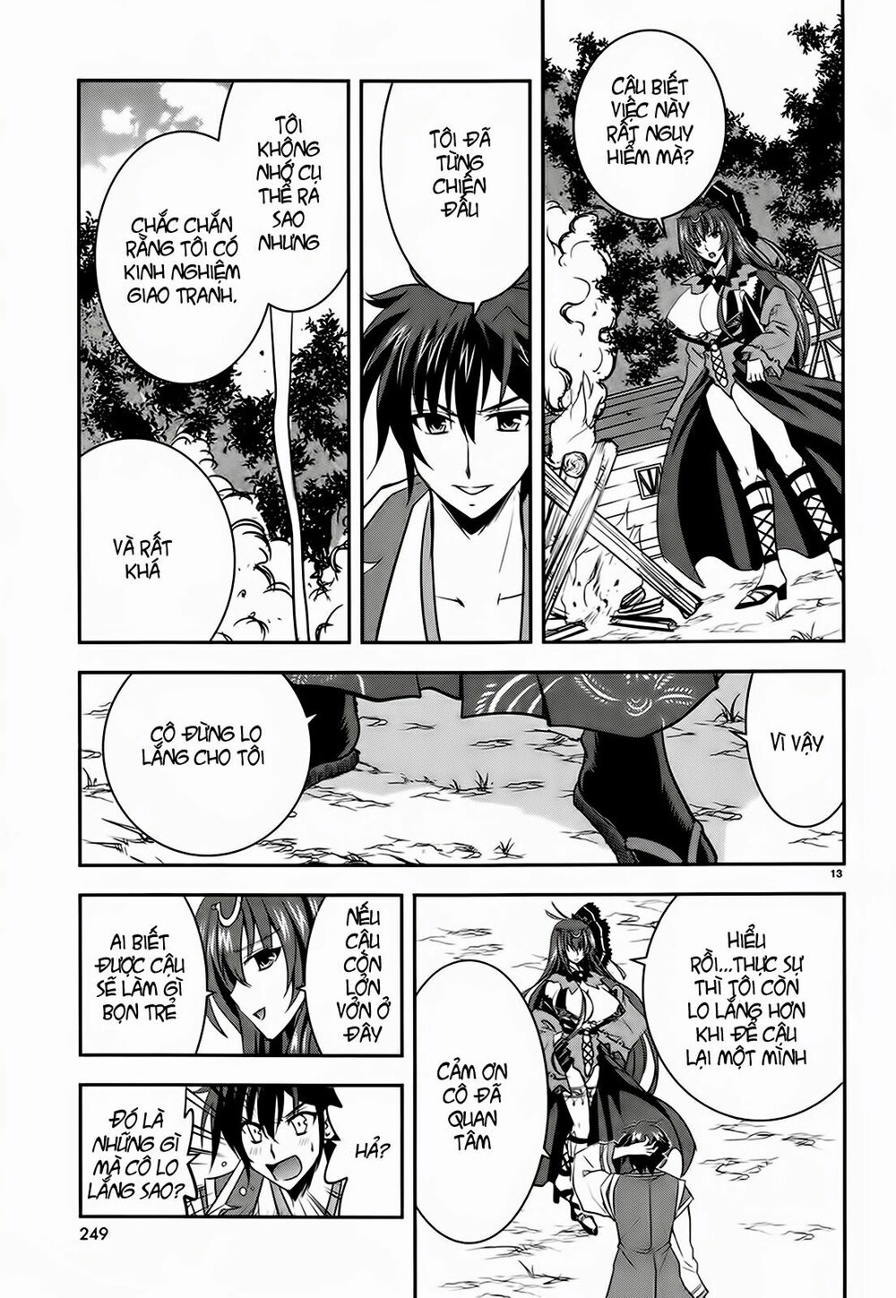 Lạc vào thế giới Phù Thủy: Chapter 4