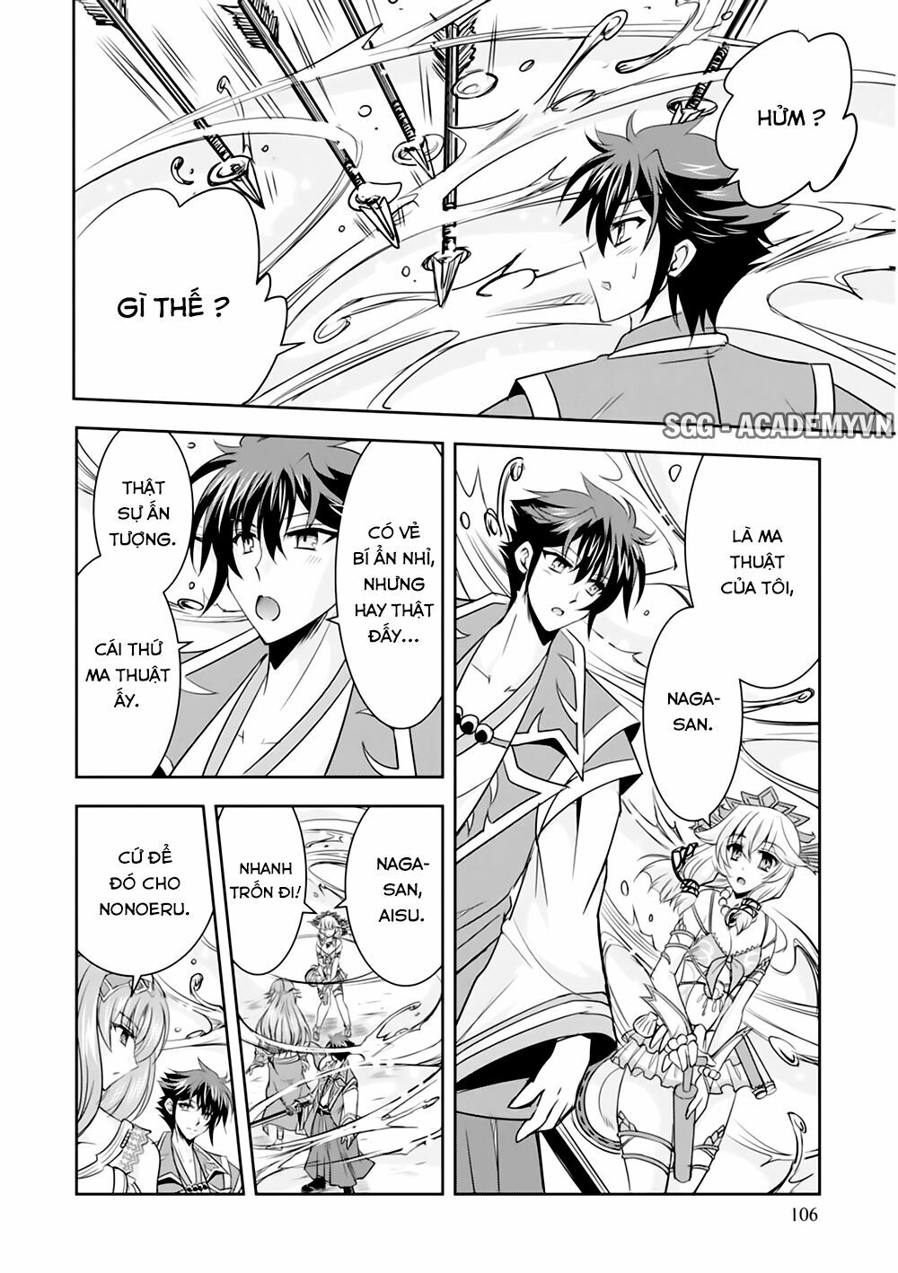 Lạc vào thế giới Phù Thủy: Chapter 9