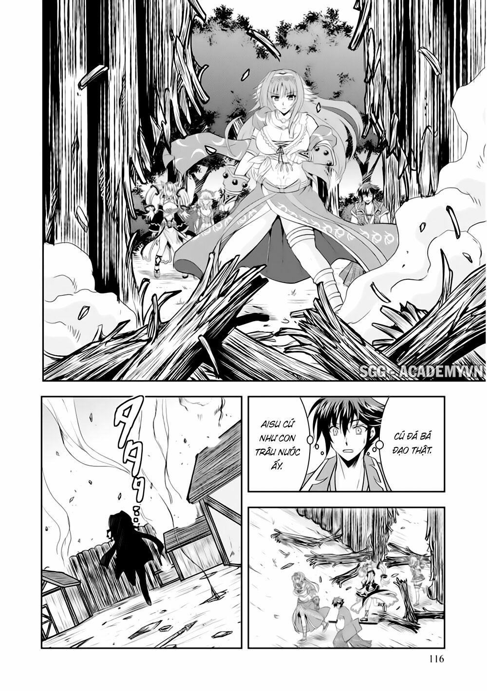 Lạc vào thế giới Phù Thủy: Chapter 9