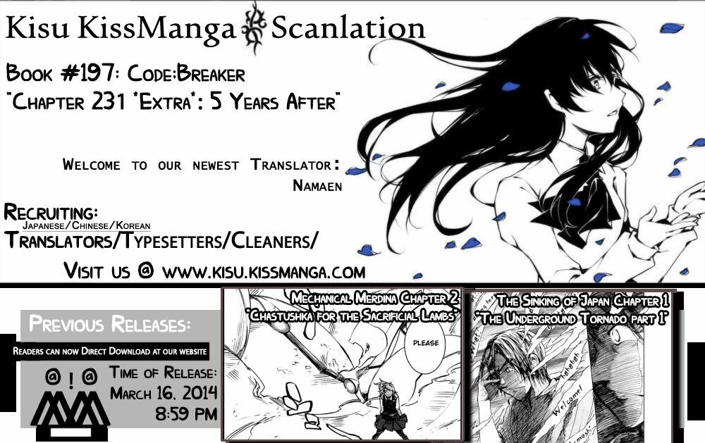 Code Breaker: Chapter 230.5