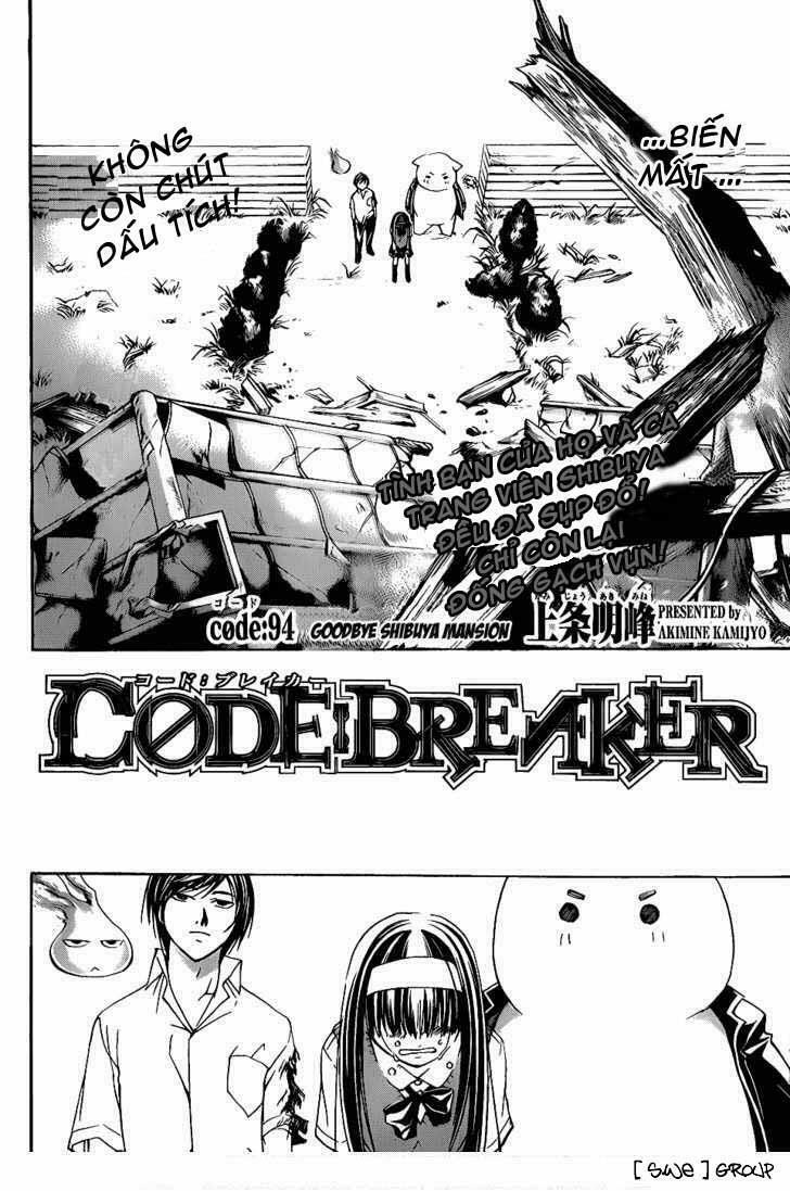 Code Breaker: Chapter 94: Goodbye Shibuya Mansion