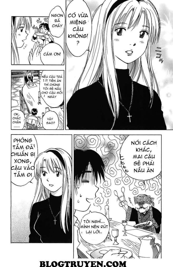 Magetsukan Kitan: Chapter 2: (@L@) - Mắt laze và bồn tắm nóng