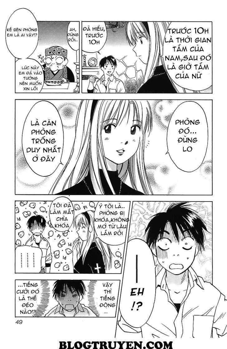 Magetsukan Kitan: Chapter 2: (@L@) - Mắt laze và bồn tắm nóng