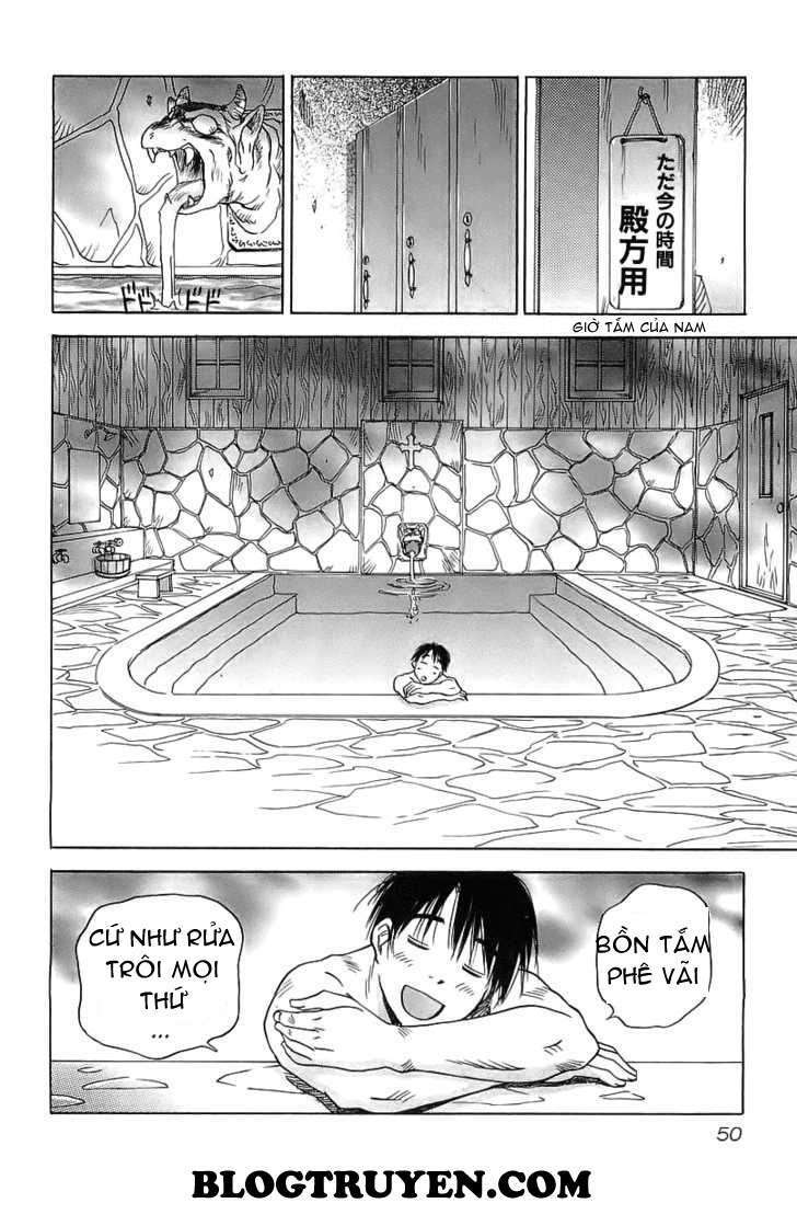 Magetsukan Kitan: Chapter 2: (@L@) - Mắt laze và bồn tắm nóng