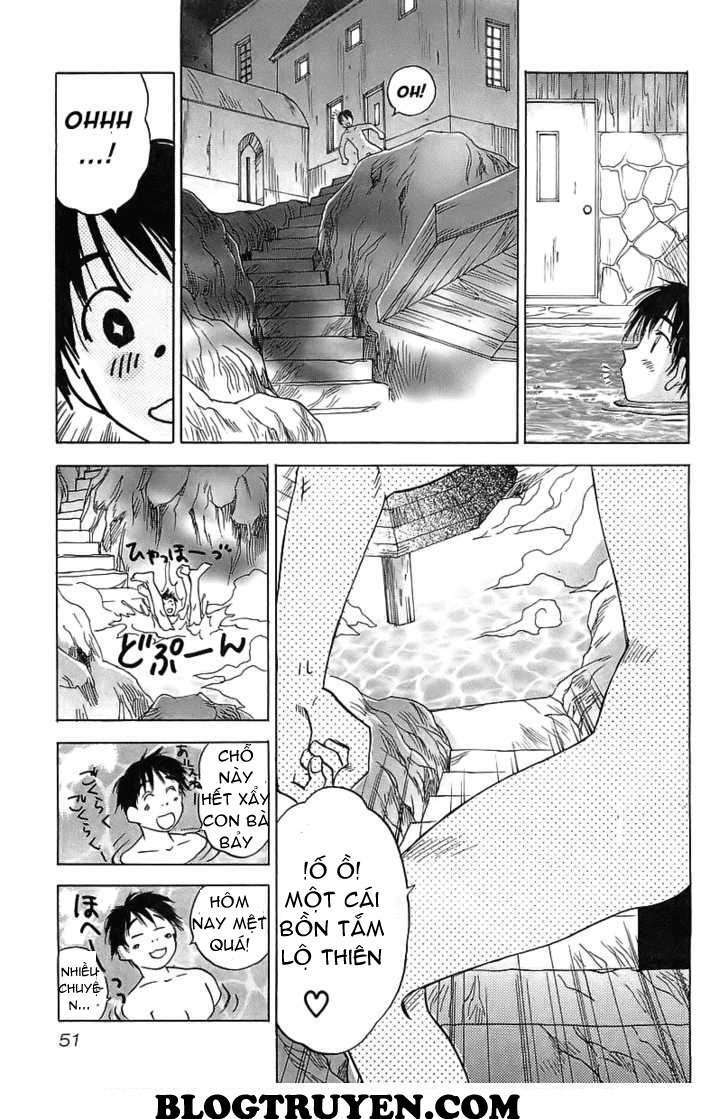 Magetsukan Kitan: Chapter 2: (@L@) - Mắt laze và bồn tắm nóng