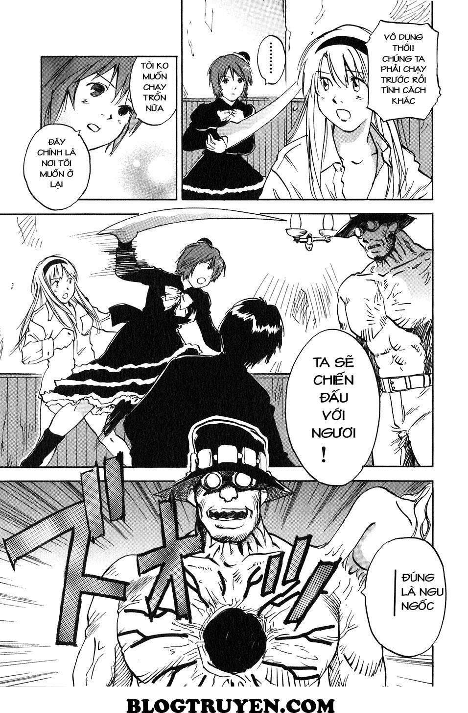 Magetsukan Kitan: Chapter 45: (@L@) - Lưu giữ kín