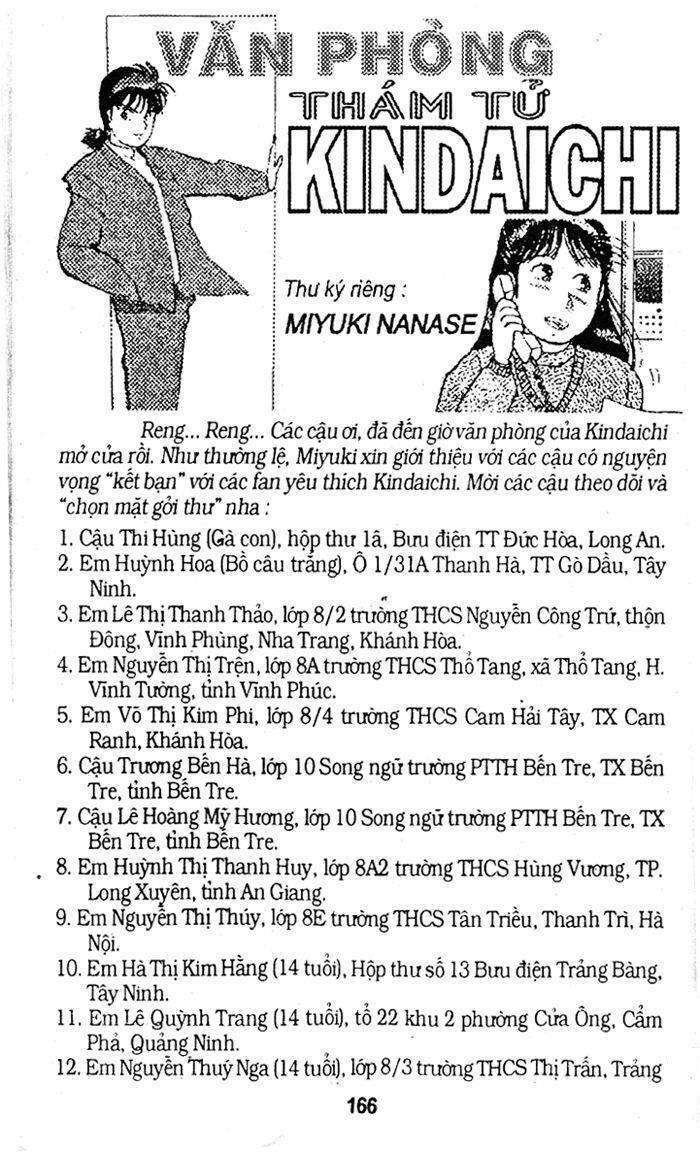 Thám Tử Kindaichi: Chapter 112