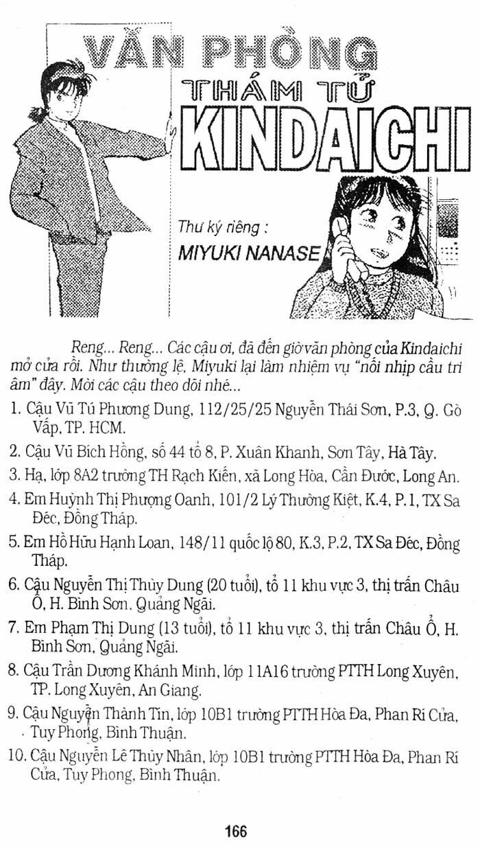 Thám Tử Kindaichi: Chapter 116