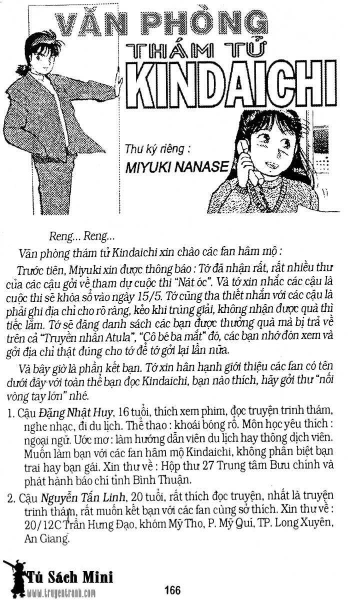 Thám Tử Kindaichi: Chapter 124