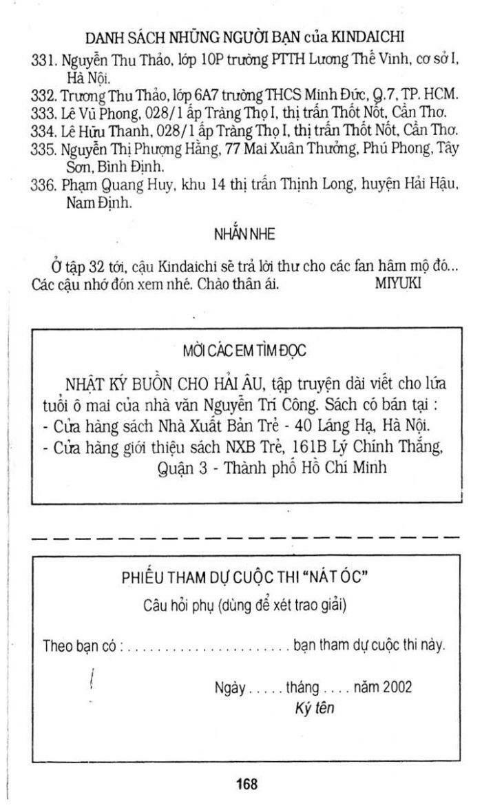 Thám Tử Kindaichi: Chapter 124