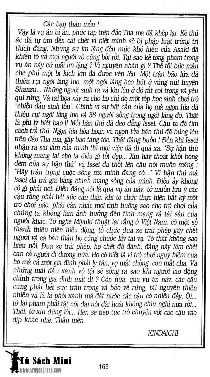 Thám Tử Kindaichi: Chapter 132