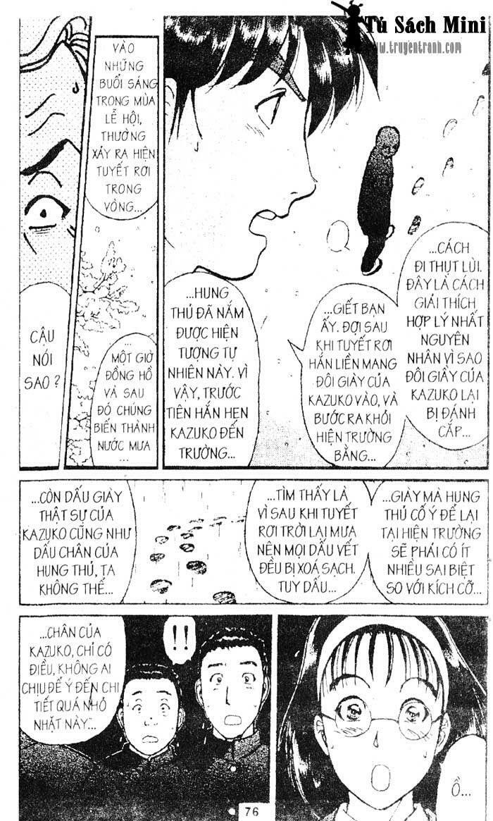 Thám Tử Kindaichi: Chapter 142