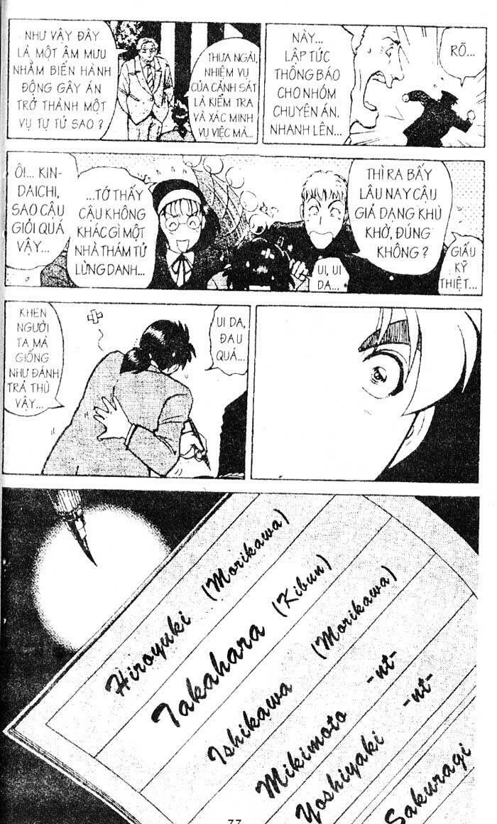 Thám Tử Kindaichi: Chapter 142