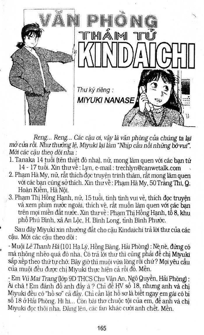 Thám Tử Kindaichi: Chapter 144