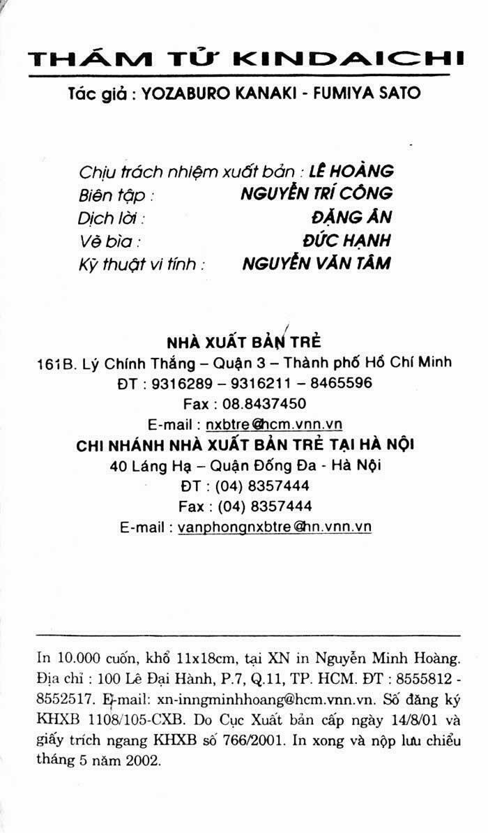 Thám Tử Kindaichi: Chapter 145