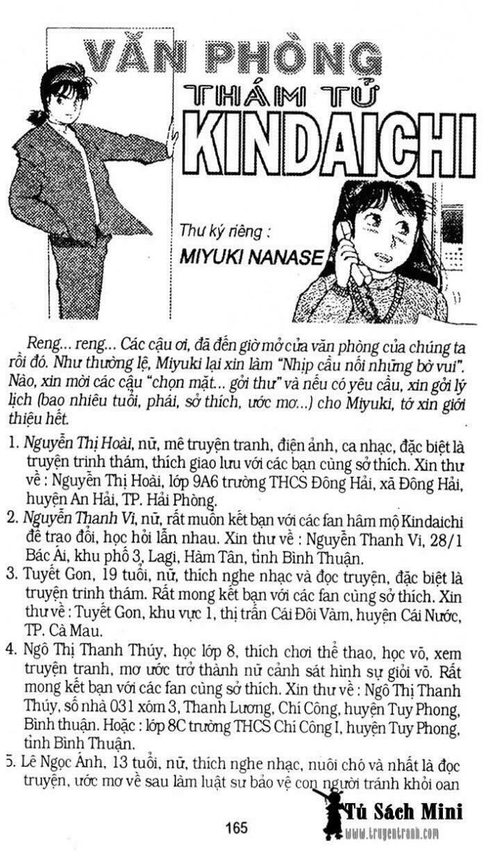 Thám Tử Kindaichi: Chapter 156