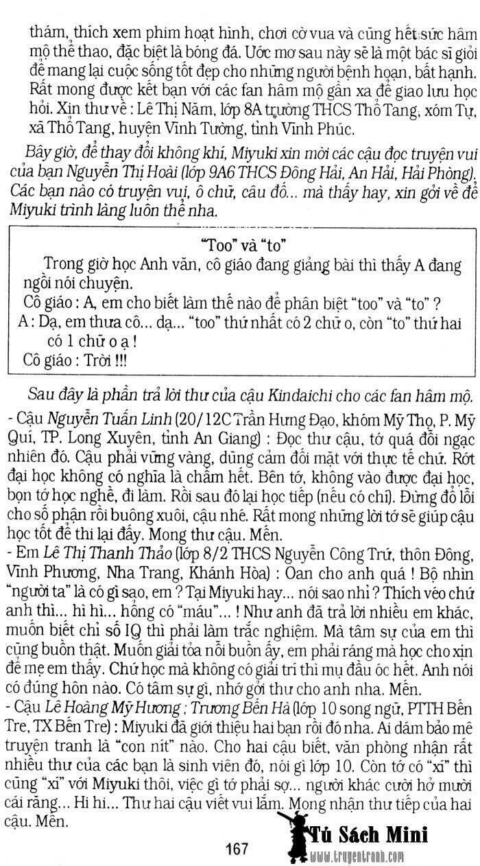 Thám Tử Kindaichi: Chapter 156