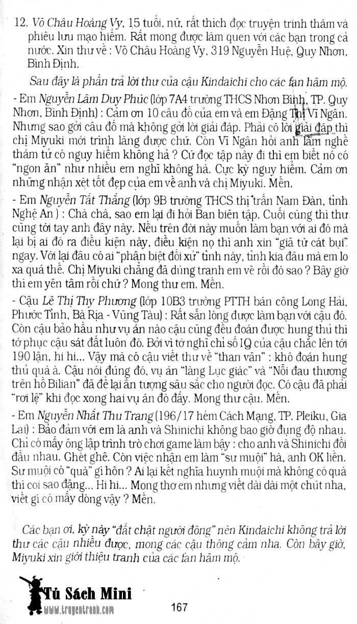 Thám Tử Kindaichi: Chapter 160