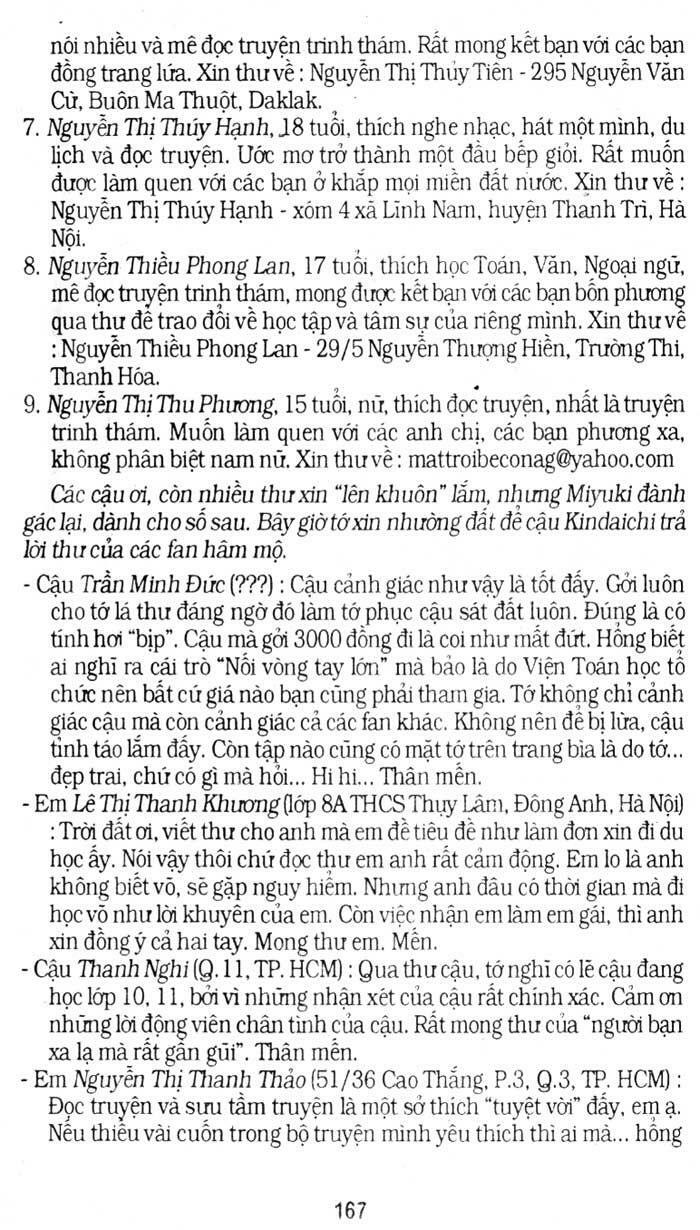 Thám Tử Kindaichi: Chapter 168