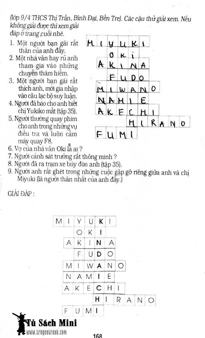 Thám Tử Kindaichi: Chapter 172