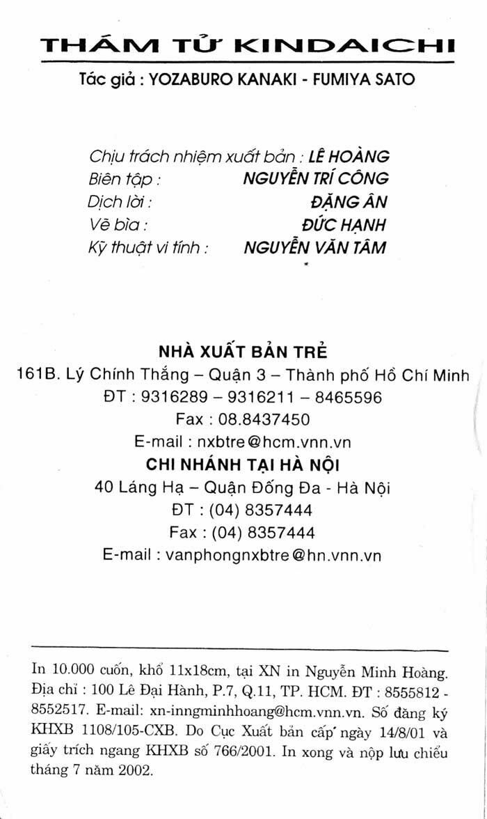 Thám Tử Kindaichi: Chapter 173