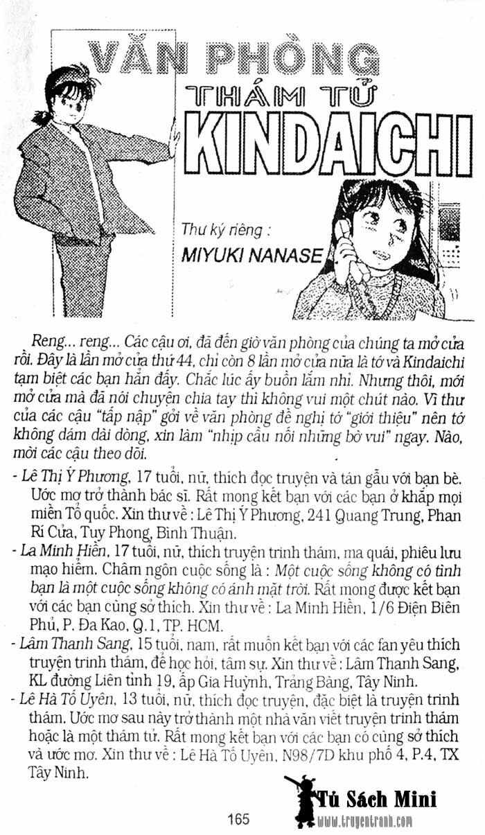 Thám Tử Kindaichi: Chapter 176